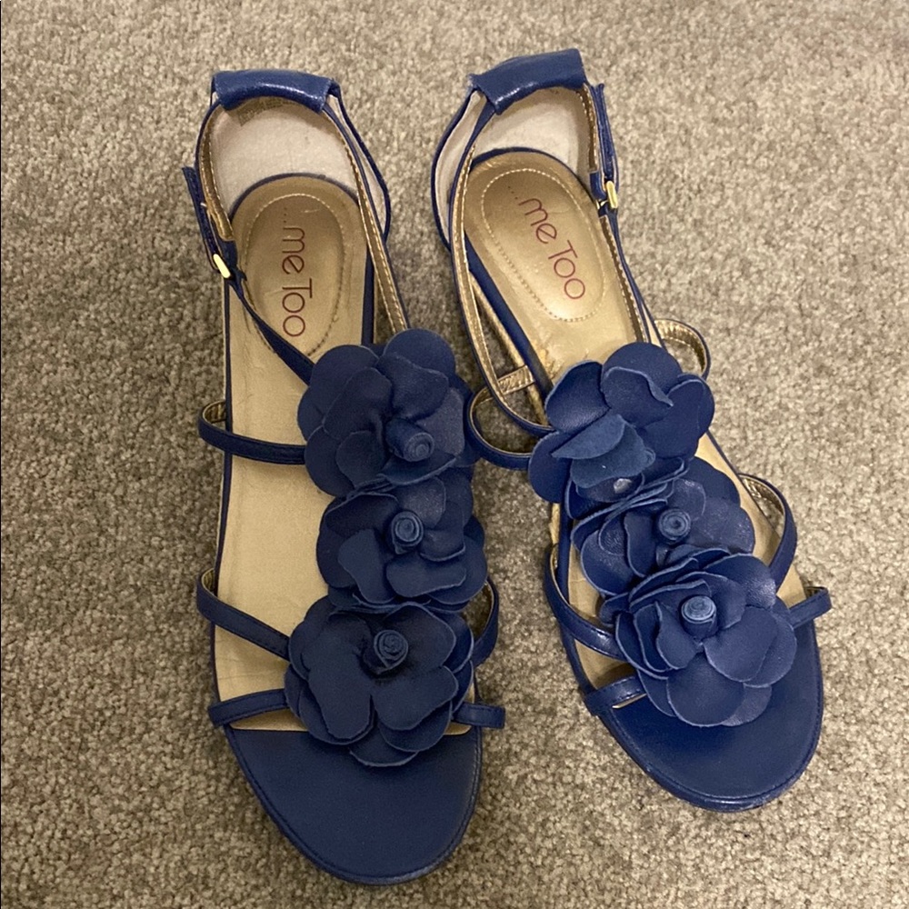 Me Too Women's Blue Sandals